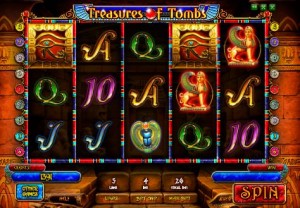 игровой автомат Treasures of Tombs